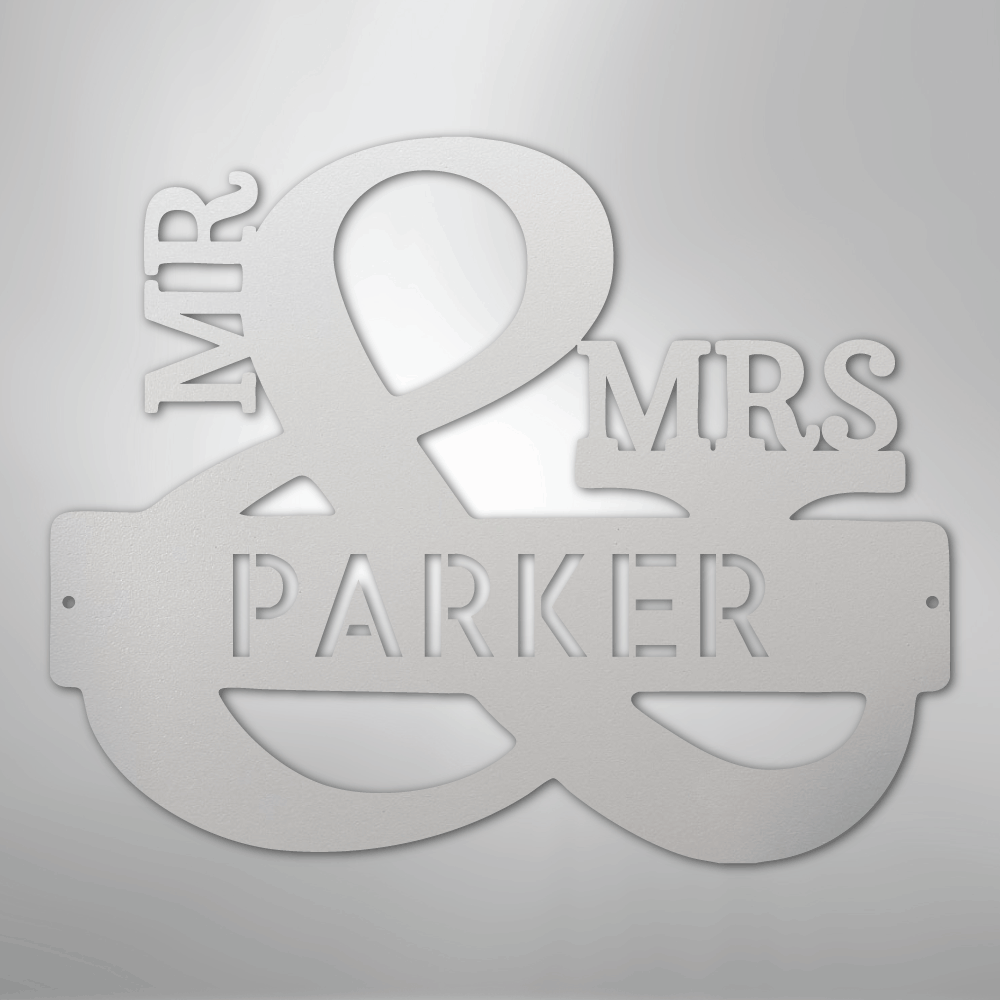 personalized-Mr-Mrs-ampersand-metal-wall-art-sign-decor-white