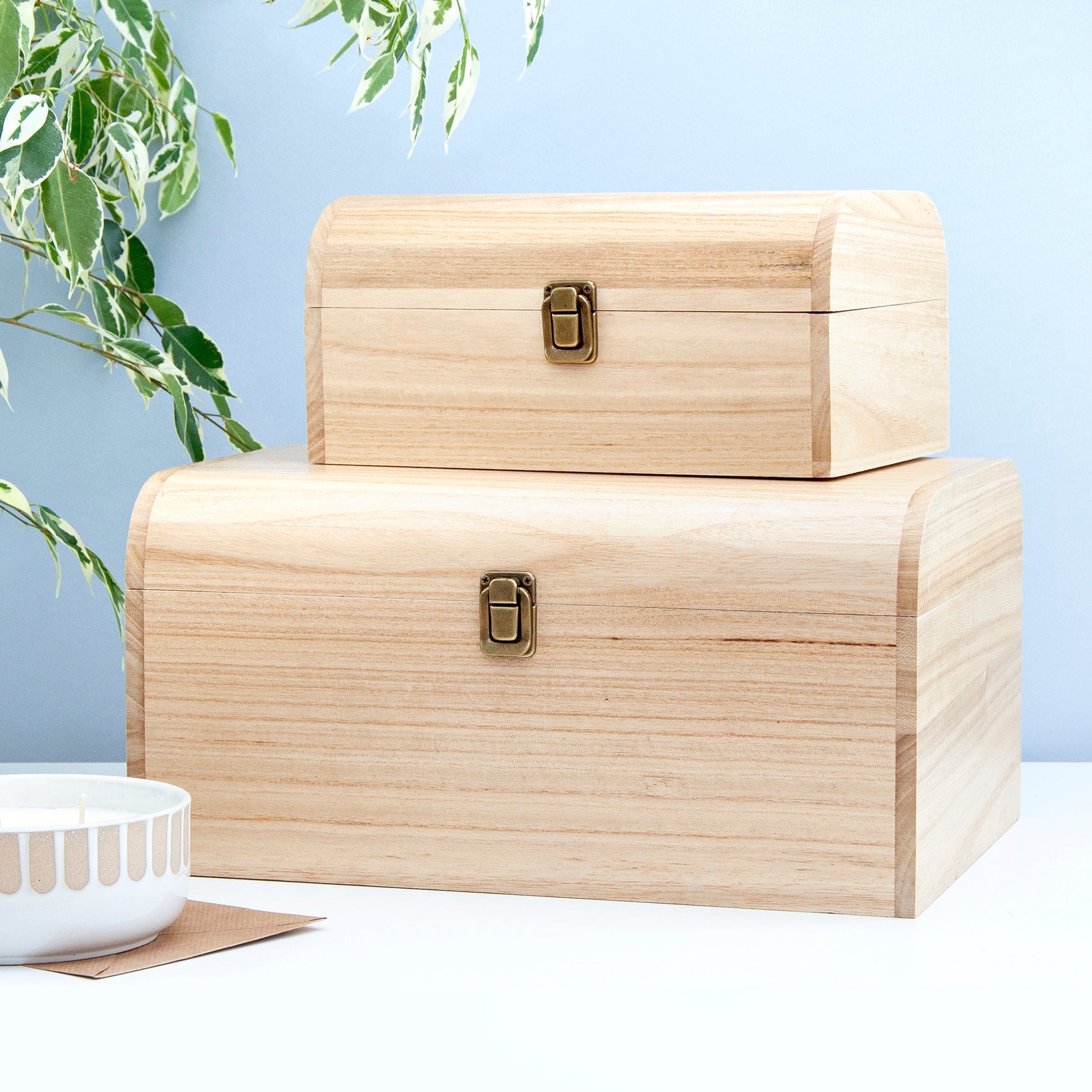 Personalized Baby Keepsake Box with Giraffe  Wooden Chests Deeply Engraved