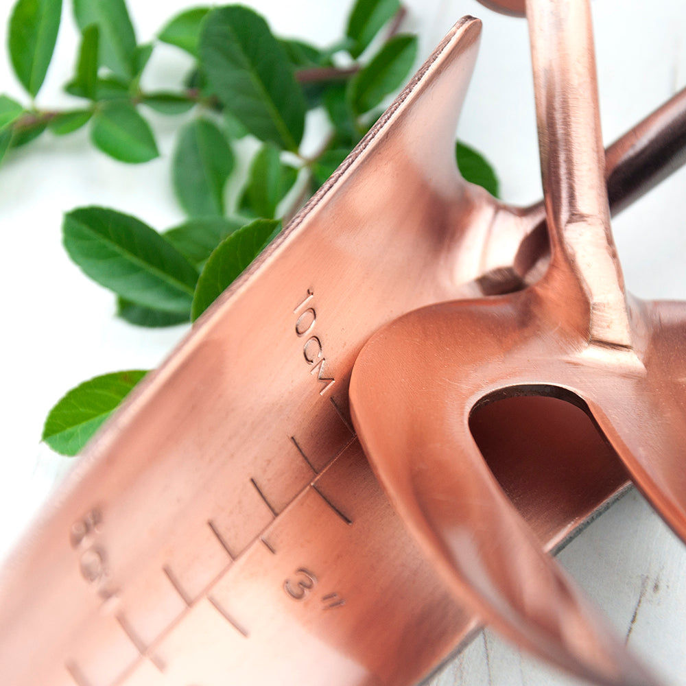 Personalized Copper Trowel and Fork Set  Gardening Tools Deeply Engraved