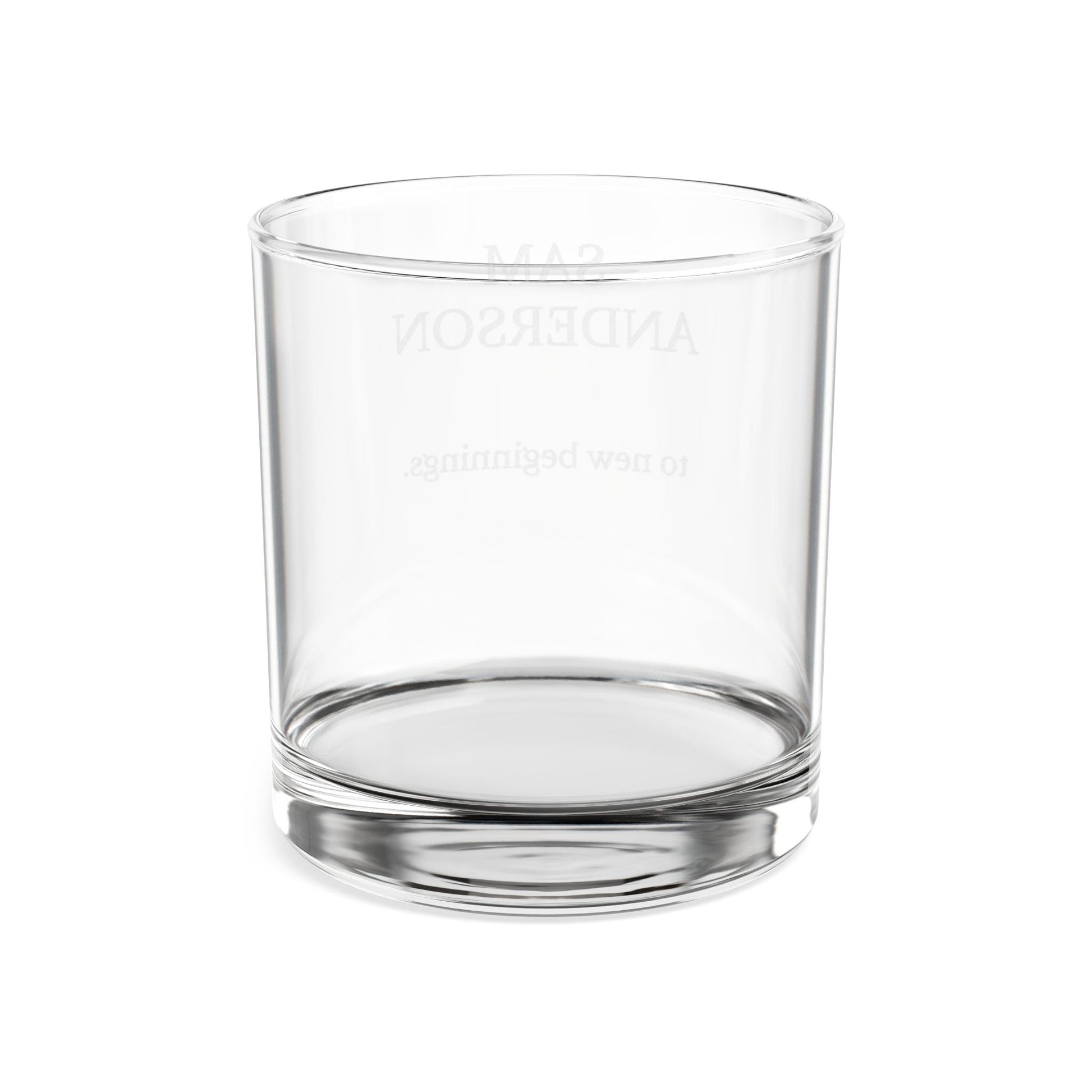 Personalized Engraved Corporate Whiskey Glass (10.5oz )  Whiskey Glasses Deeply Engraved