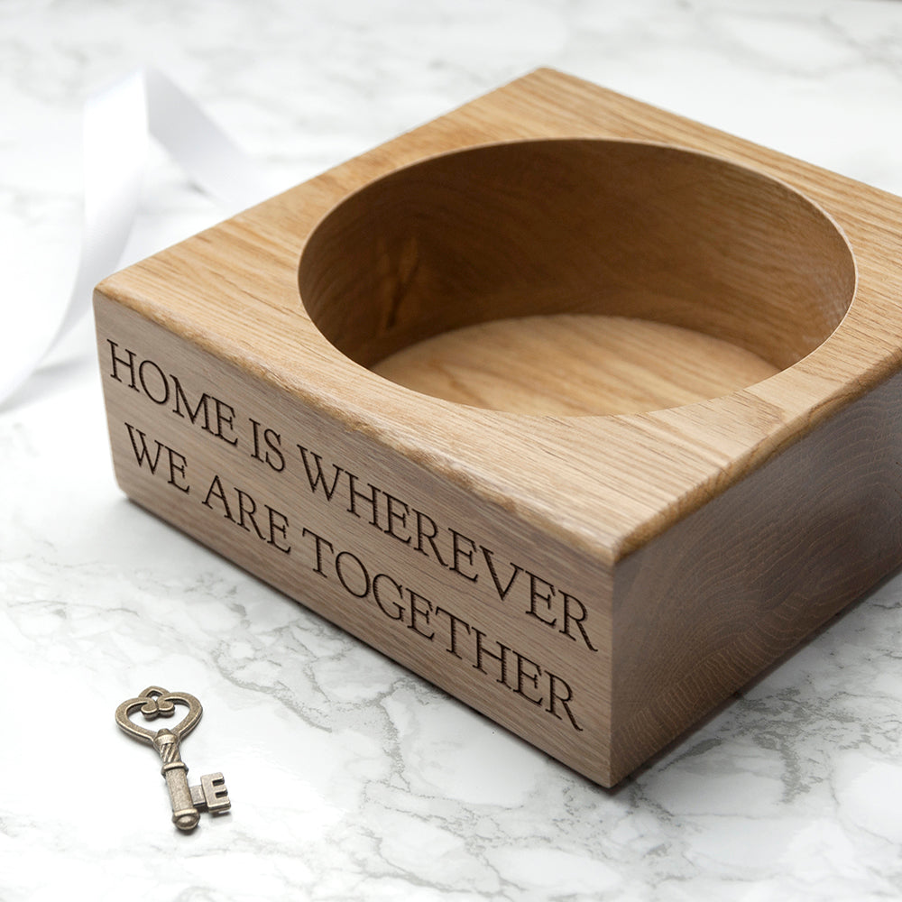 Personalized Engraved-Wooden Valet Tray