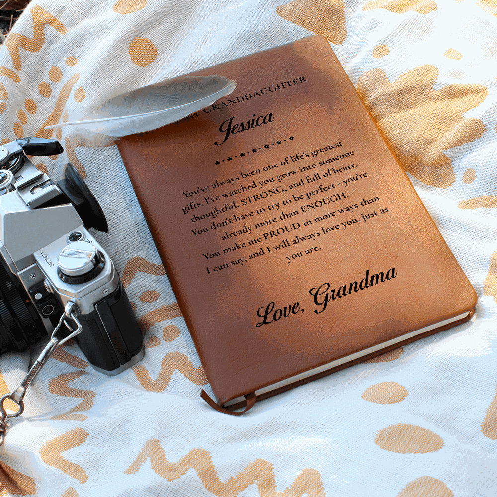 Personalized Faux Leather Journal – Letters to Someone You Love  Notebook/Journals Deeply Engraved