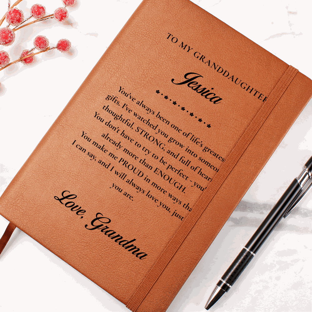 Personalized Faux Leather Journal – Letters to Someone You Love  Notebook/Journals Deeply Engraved