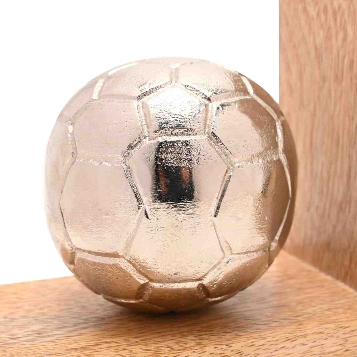 Personalized Football & Boot Wooden Bookends  Bookends Deeply Engraved