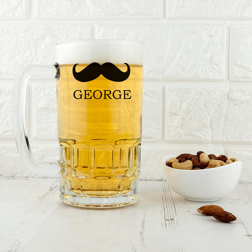 Personalized Gentleman’s Beer Stein  Beer Mugs Deeply Engraved