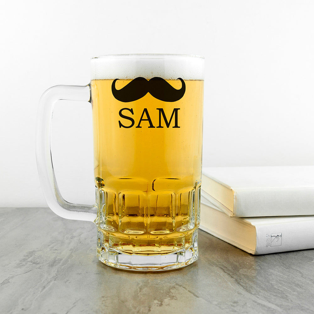 Personalized Gentleman’s Beer Stein  Beer Mugs Deeply Engraved