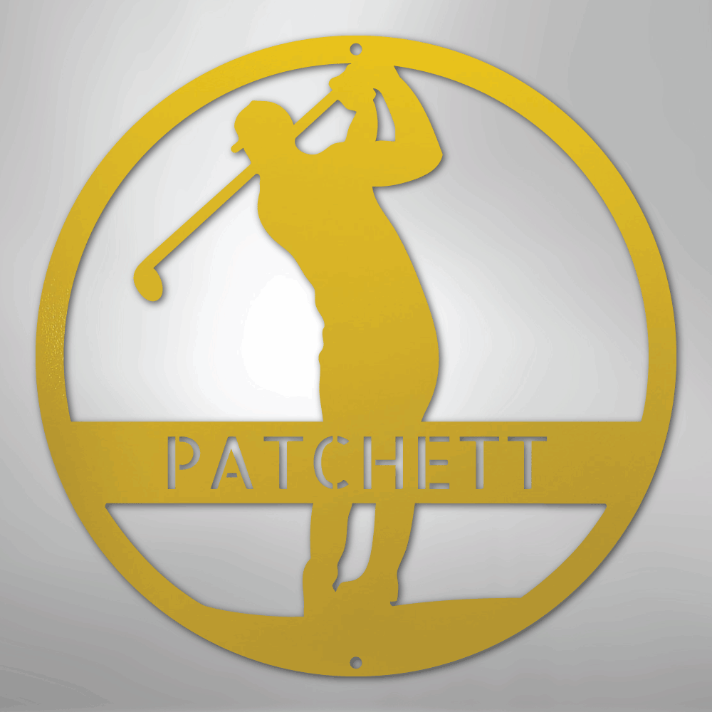 personalized-golf-monogram-metal-wall-decor-yellow