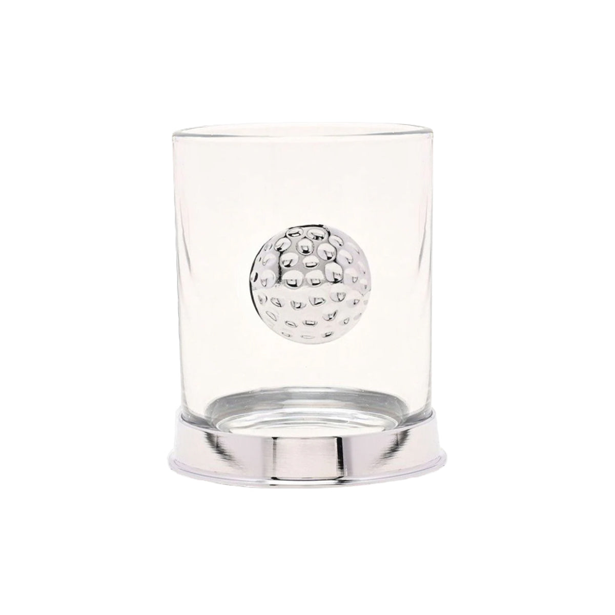 Personalized Golf Whiskey Glass  Glass Tumblers Deeply Engraved