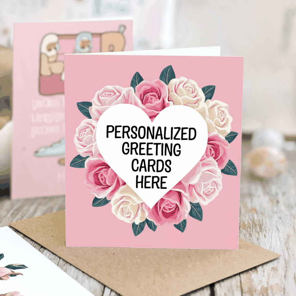 Personalized Greeting Card  Greeting Cards Deeply Engraved
