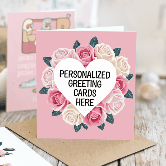 Personalized Greeting Card  Greeting Cards Deeply Engraved