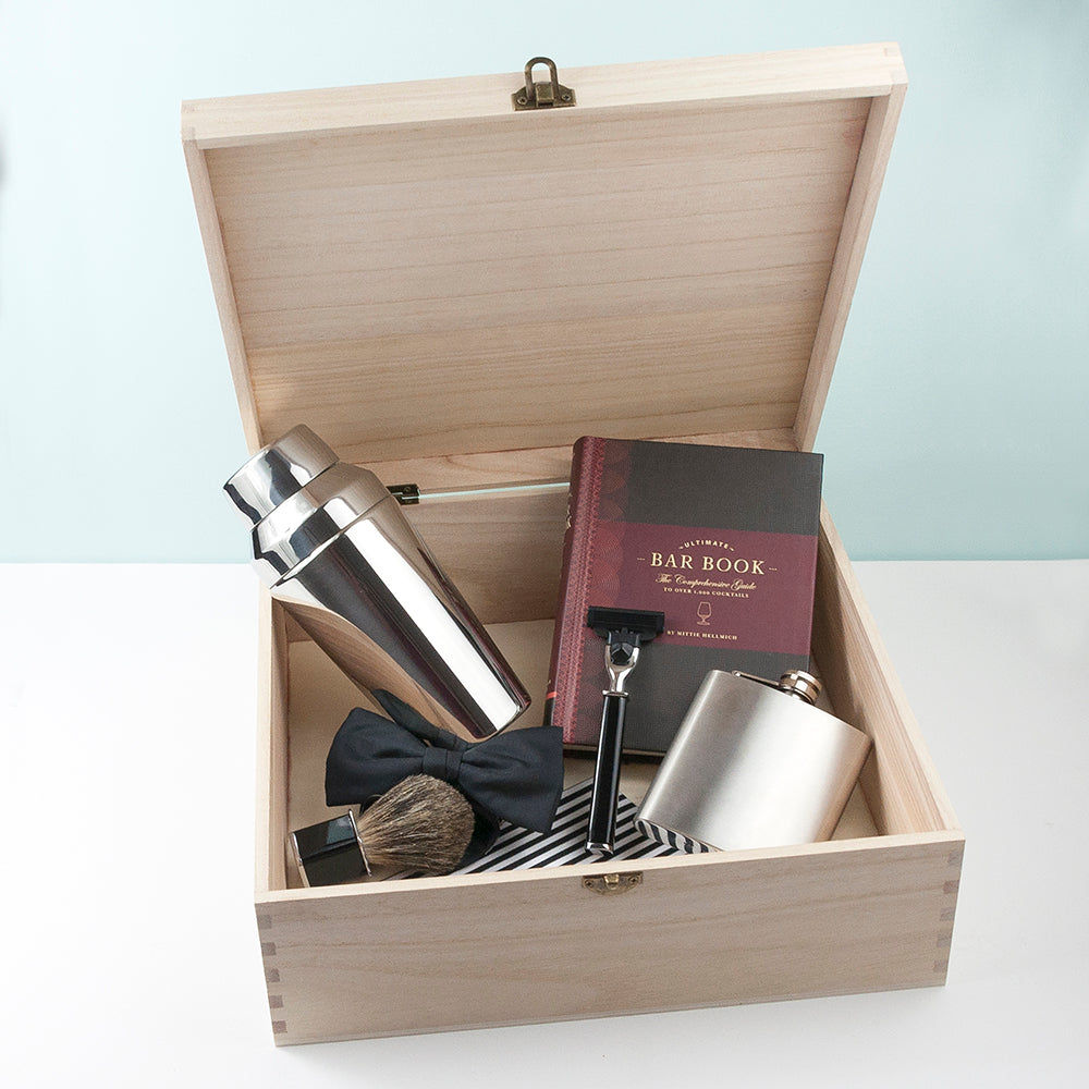 Personalized Groom's Wedding Keepsake Box  Keepsake Boxes Deeply Engraved