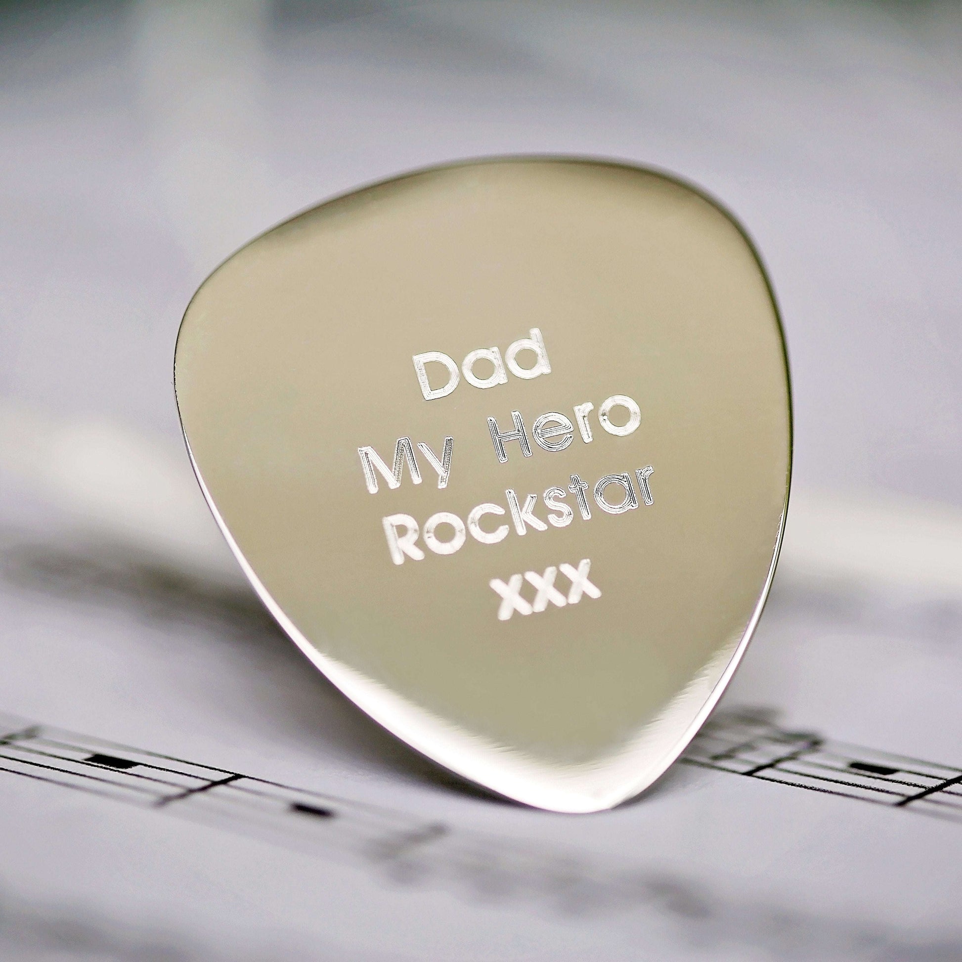 Personalized Guitar Pick  Guitar Pick Engraved Deeply Engraved