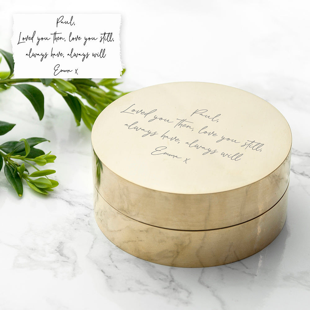 Personalized Handwriting Sundial Compass  Compasses Deeply Engraved