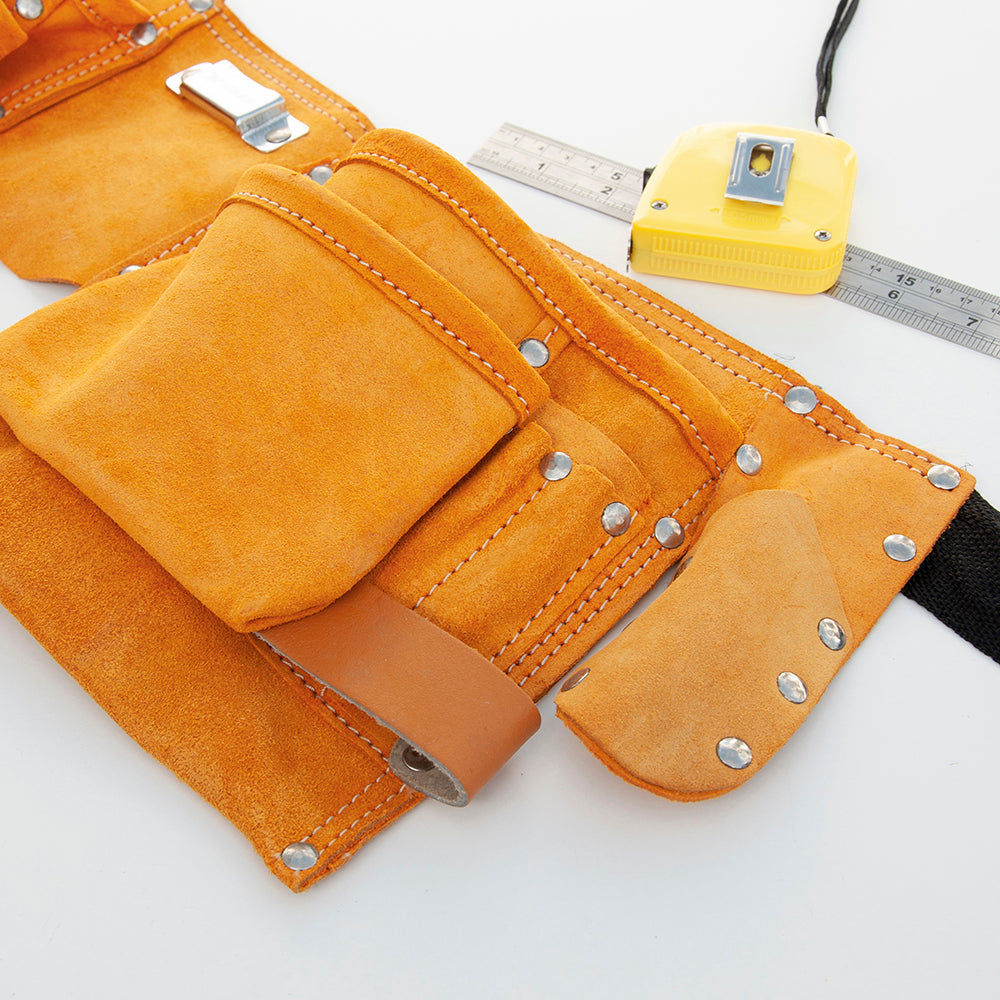 Personalized Heavy Duty Leather Tool Belt  DIY Tools Deeply Engraved