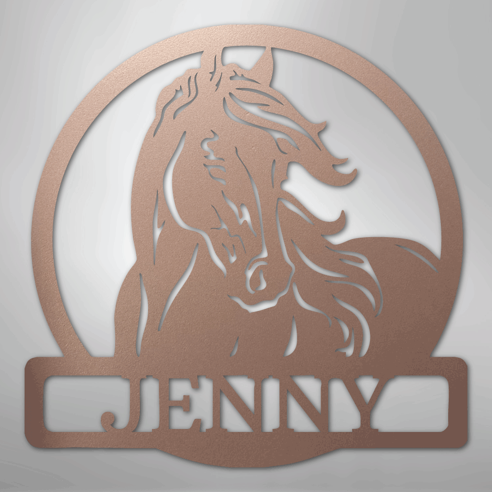 personalized-horse-name-wall-monogram-metal-decor-roose-color