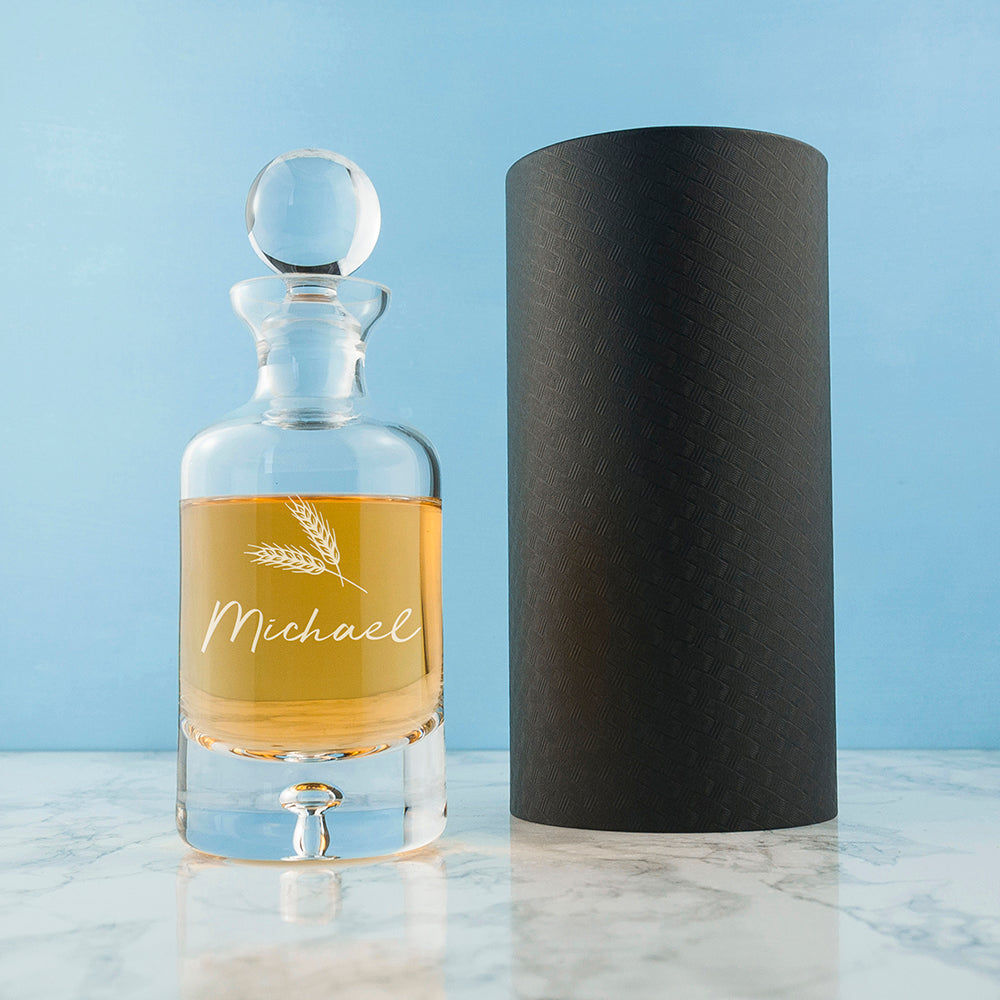 Personalized Icon Whisky Decanter  Decanters Deeply Engraved
