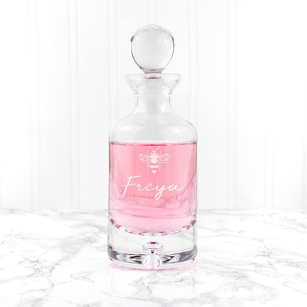 Personalized Iconic Gin Decanter  Decanters Deeply Engraved
