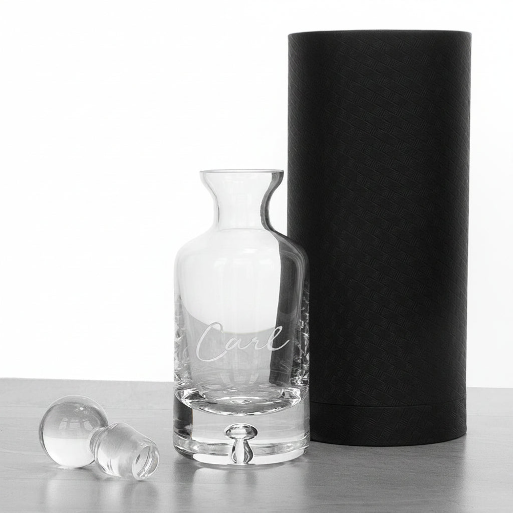 Personalized Iconic Gin Decanter  Decanters Deeply Engraved