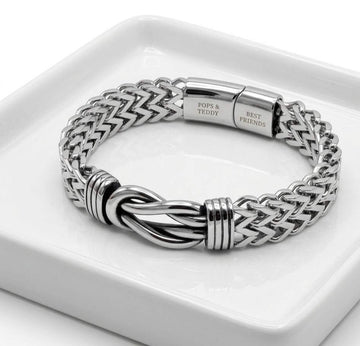 personalized-infinity-knot-bracelet-for-men