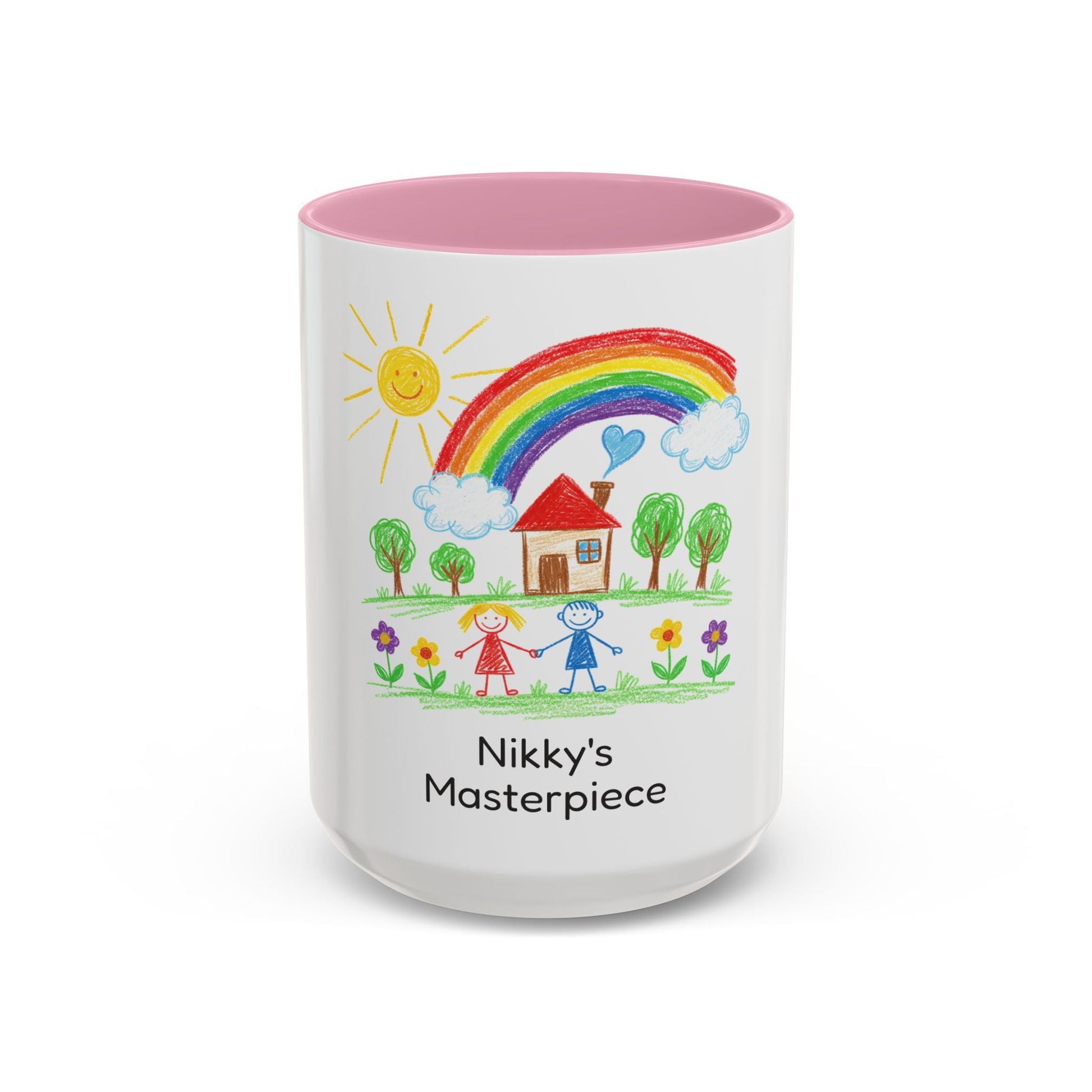 Personalized Kid’s Drawing Mug (11oz/15oz)  Mug Deeply Engraved