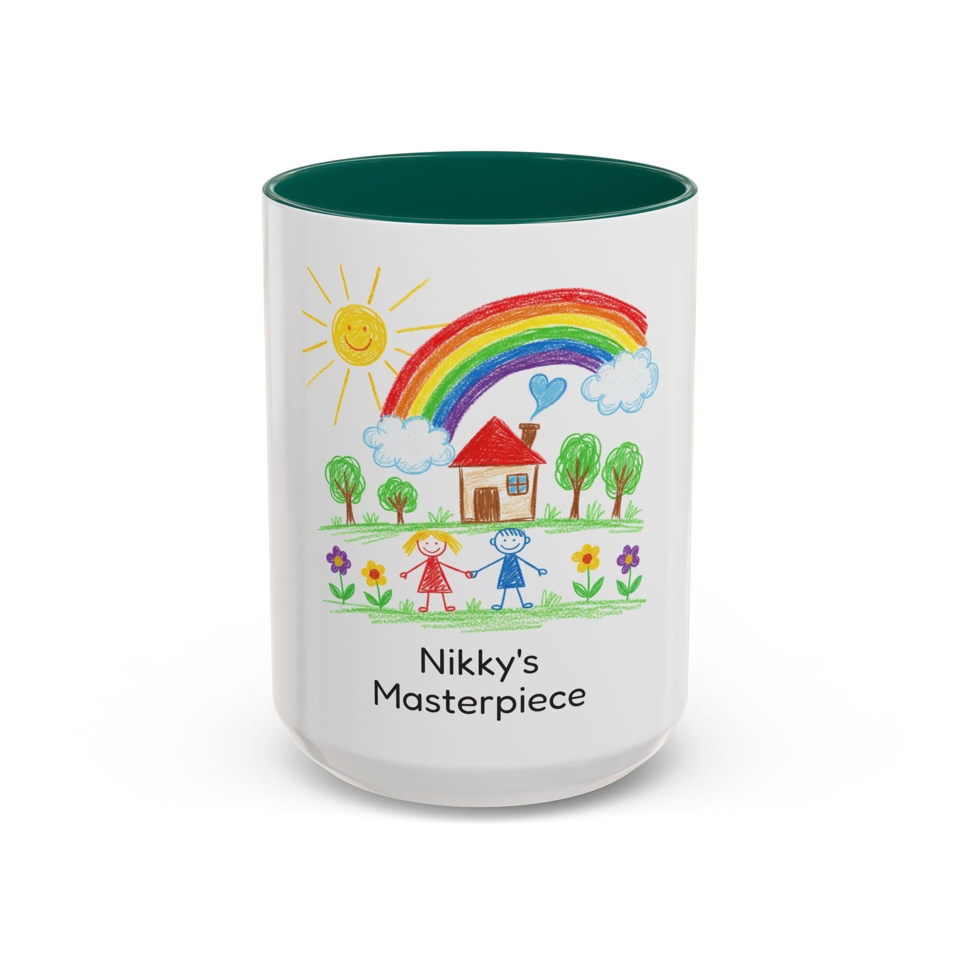 Personalized Kid’s Drawing Mug (11oz/15oz)  Mug Deeply Engraved