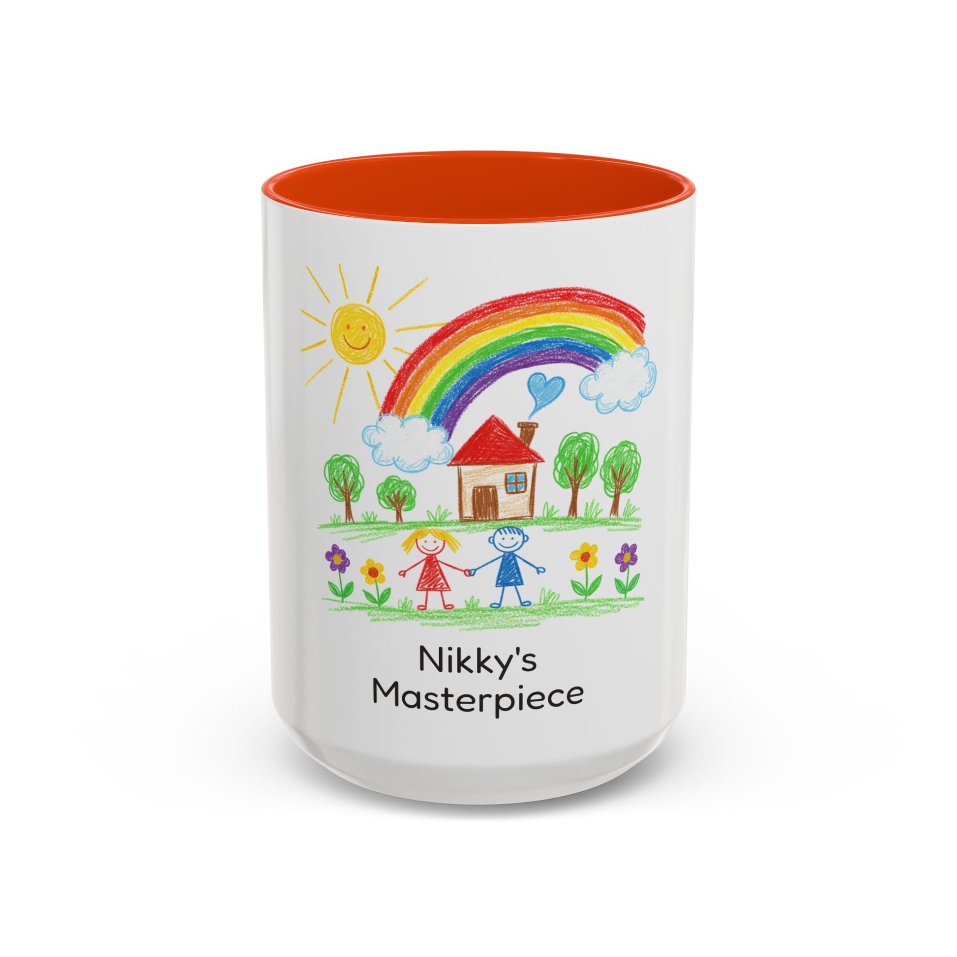 Personalized Kid’s Drawing Mug (11oz/15oz)  Mug Deeply Engraved