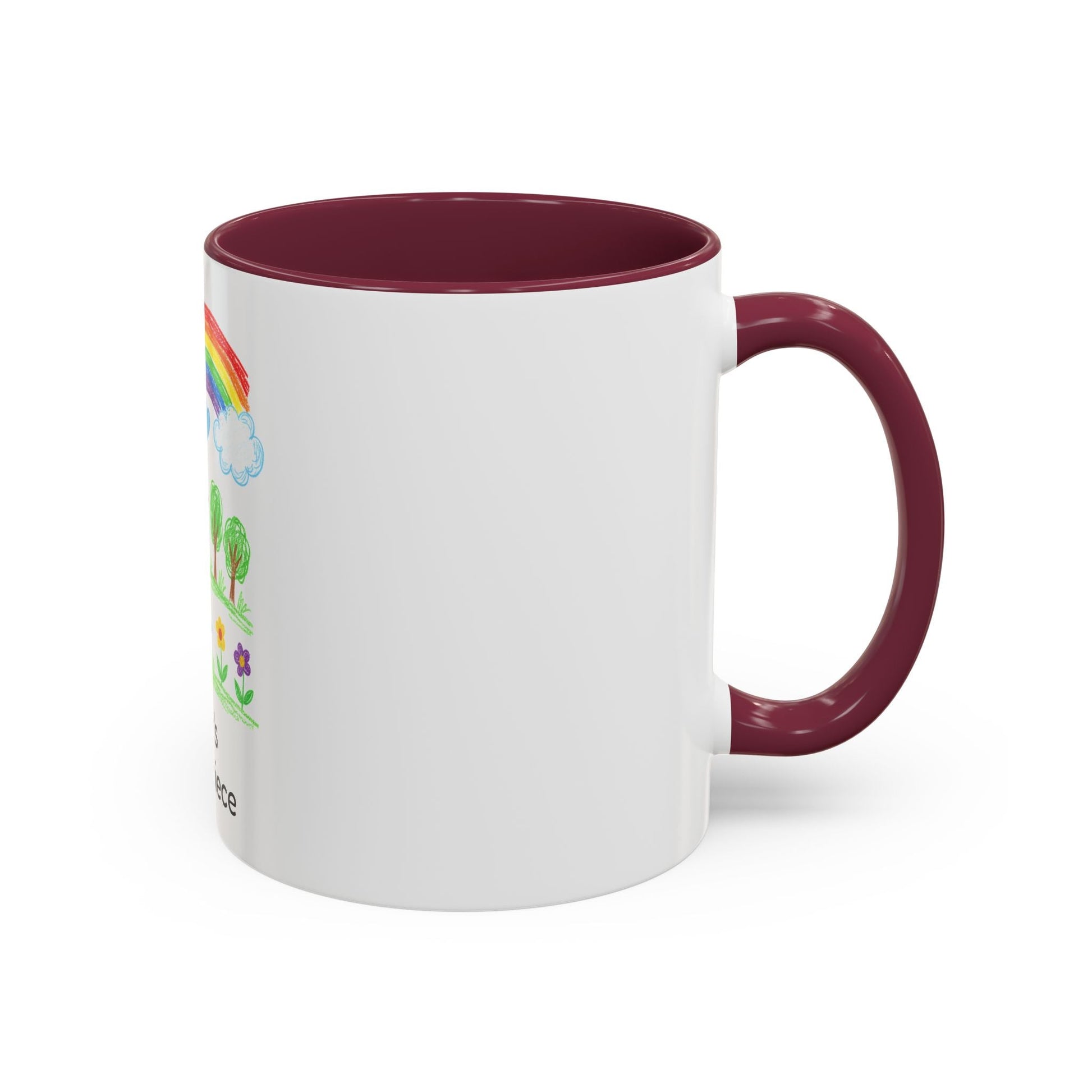 Personalized Kid’s Drawing Mug (11oz/15oz)  Mug Deeply Engraved