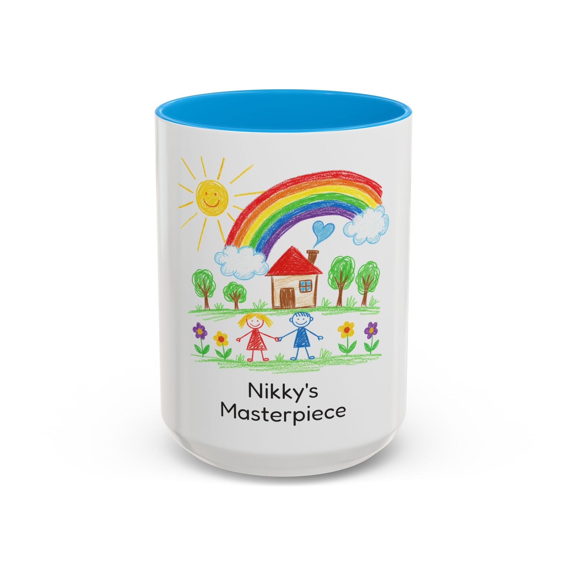 Personalized Kid’s Drawing Mug (11oz/15oz)  Mug Deeply Engraved