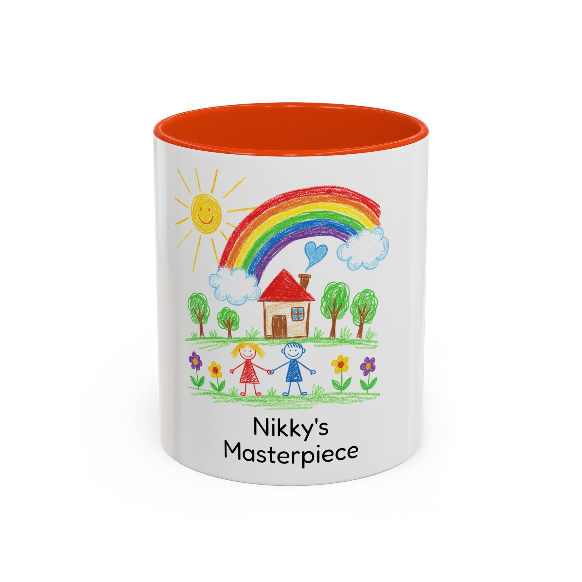 Personalized Kid’s Drawing Mug (11oz/15oz)  Mug Deeply Engraved