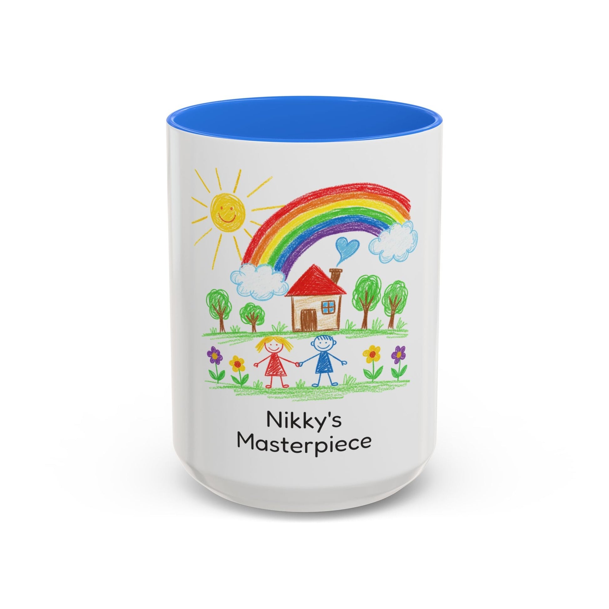 Personalized Kid’s Drawing Mug (11oz/15oz)  Mug Deeply Engraved