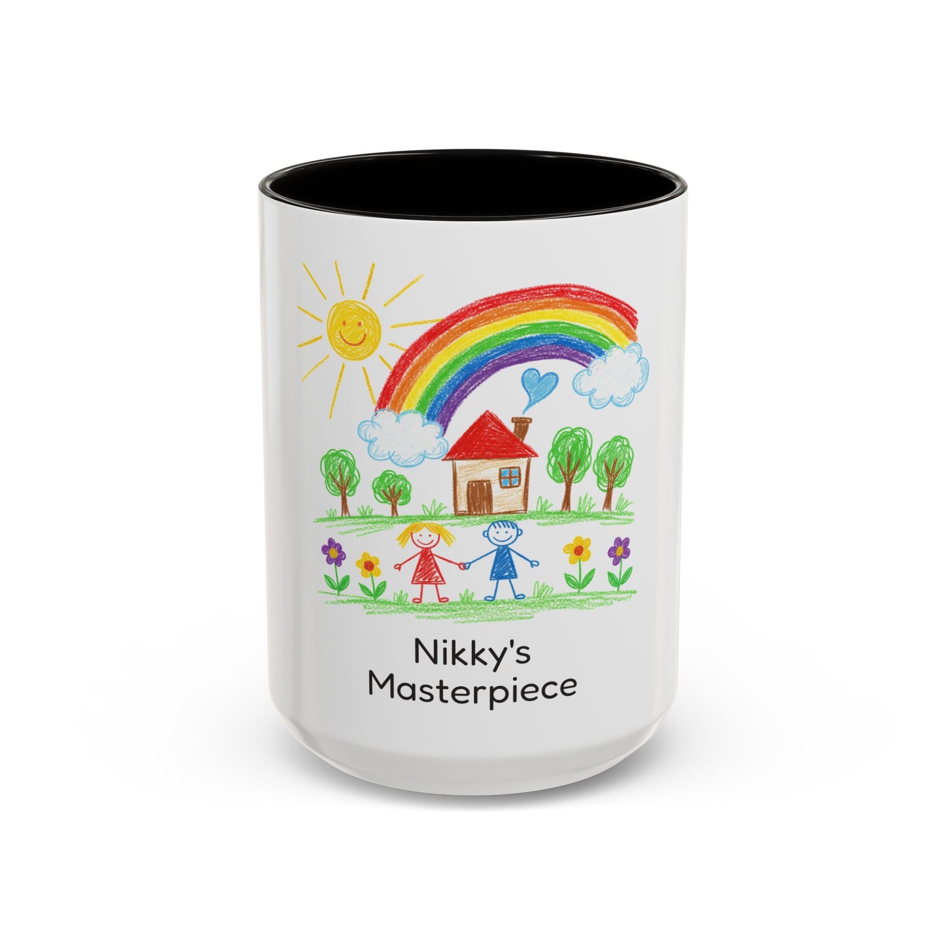 Personalized Kid’s Drawing Mug (11oz/15oz)  Mug Deeply Engraved
