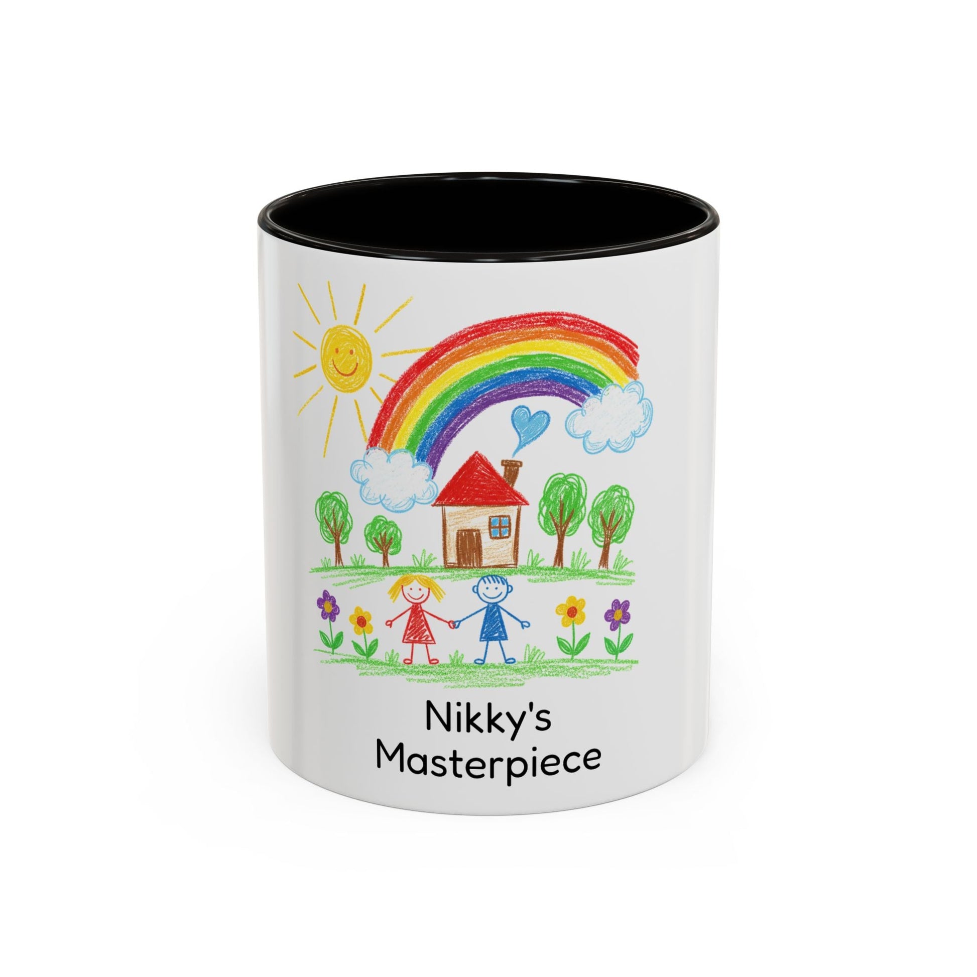 Personalized Kid’s Drawing Mug (11oz/15oz)  Mug Deeply Engraved