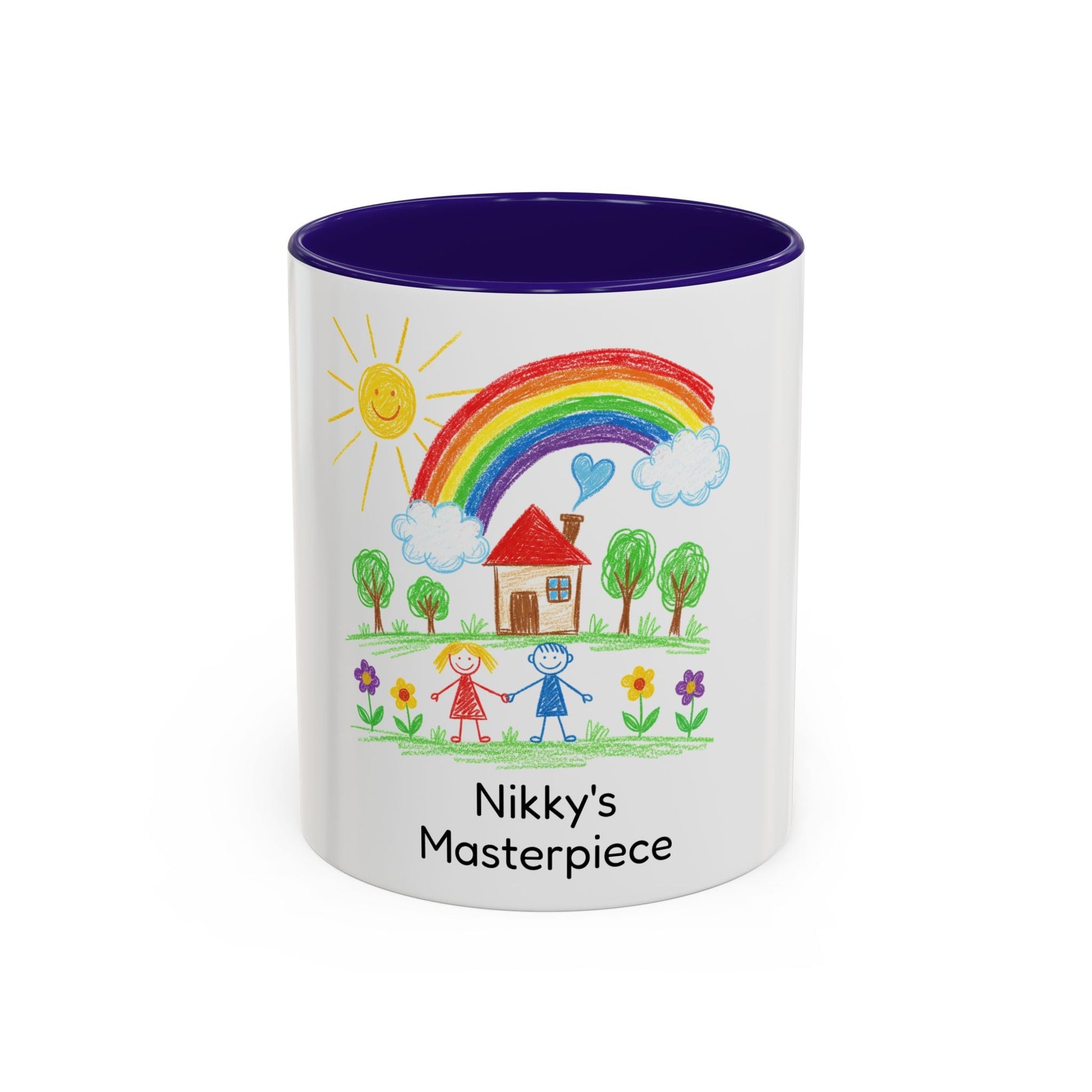 Personalized Kid’s Drawing Mug (11oz/15oz)  Mug Deeply Engraved