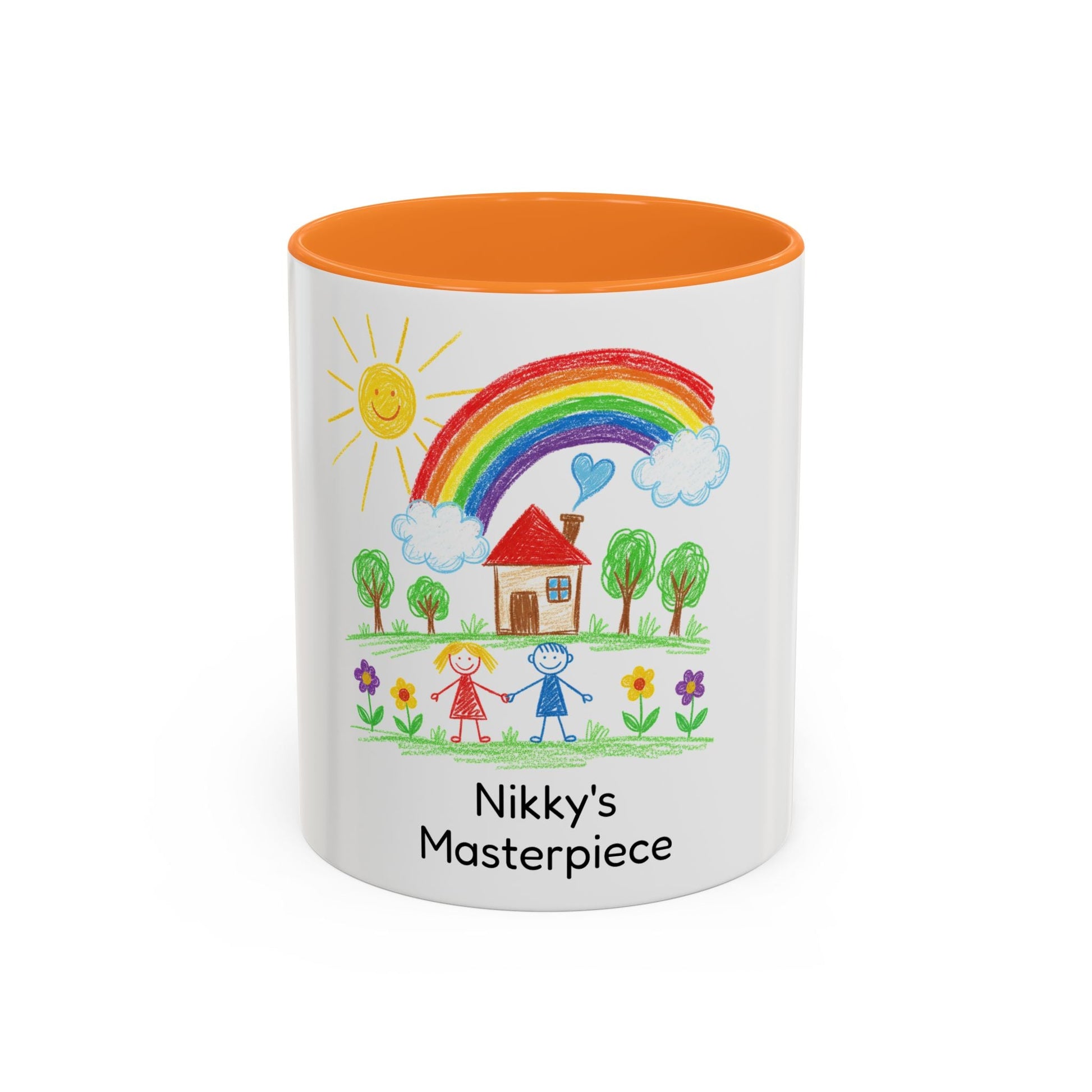Personalized Kid’s Drawing Mug (11oz/15oz)  Mug Deeply Engraved