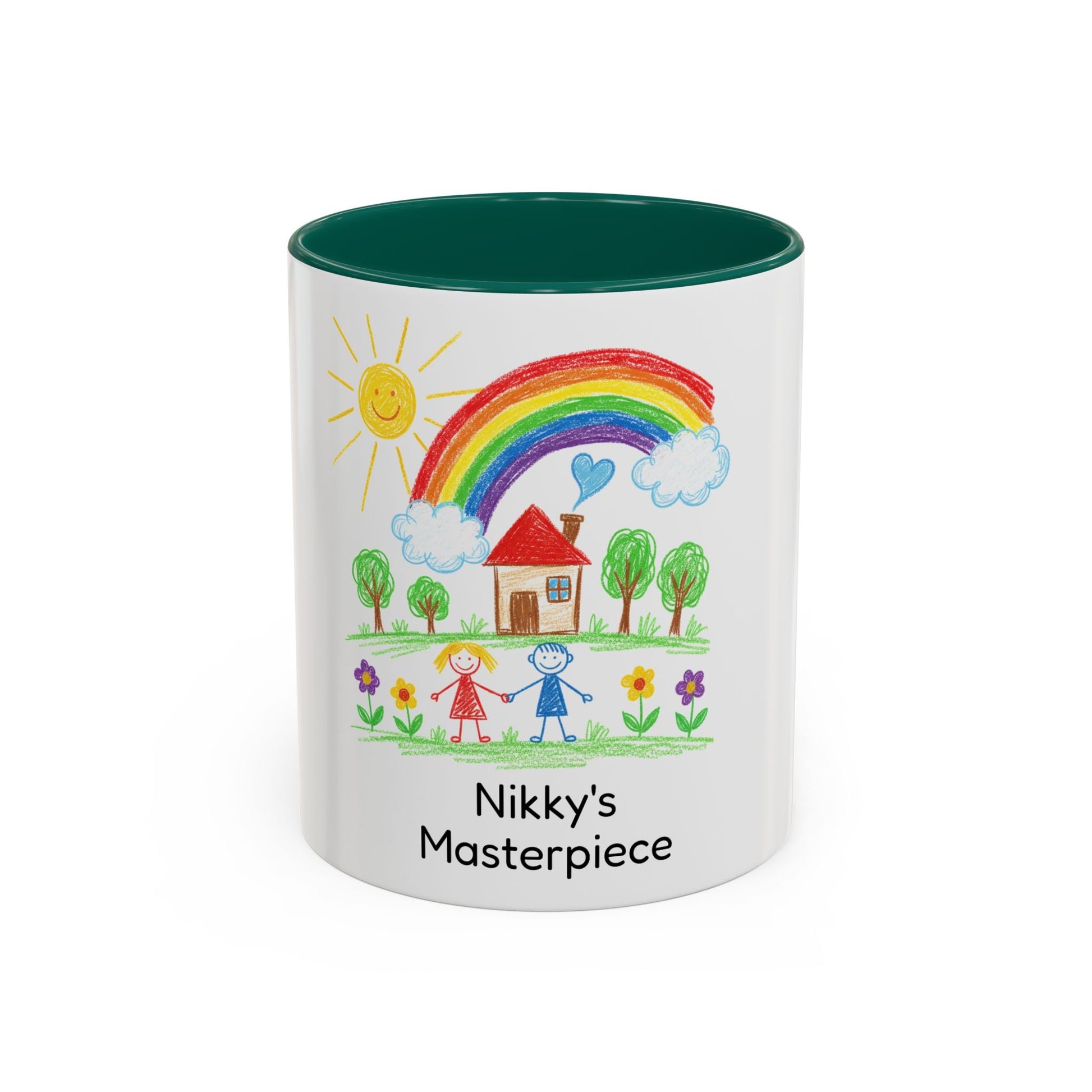 Personalized Kid’s Drawing Mug (11oz/15oz)  Mug Deeply Engraved