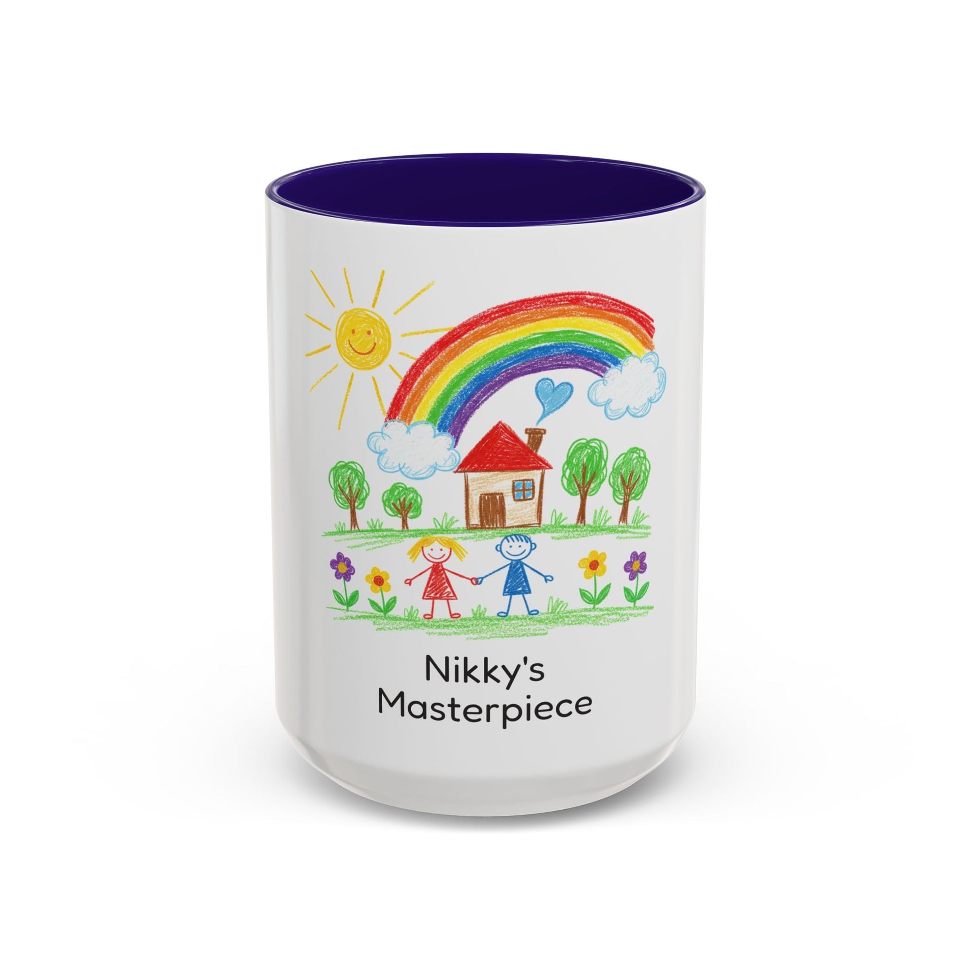 Personalized Kid’s Drawing Mug (11oz/15oz)  Mug Deeply Engraved
