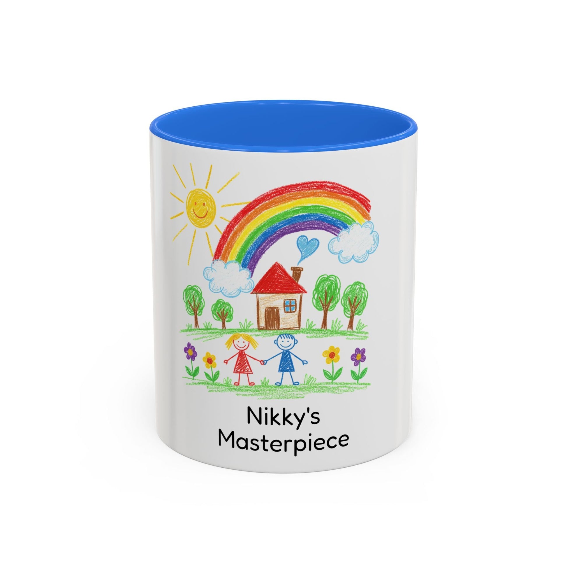 Personalized Kid’s Drawing Mug (11oz/15oz)  Mug Deeply Engraved