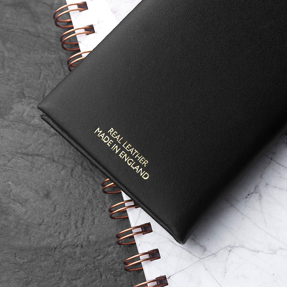 Personalized Leather Golf Notebook  Leather Books Deeply Engraved