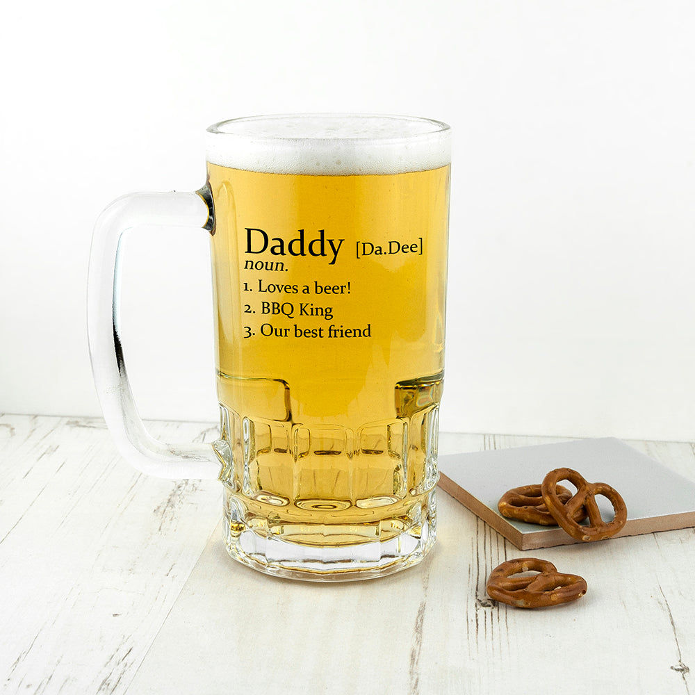 Personalized ‘Lexicon’ Definition Beer Stein  Beer Mugs Deeply Engraved