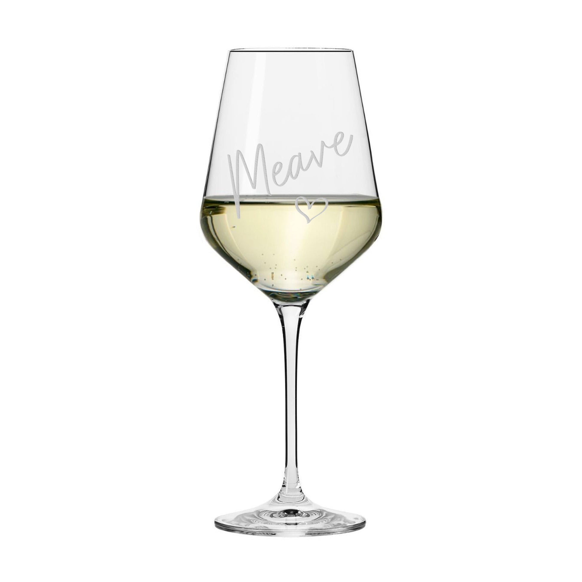 Personalized Love Wine Glass  Wine Glasses Deeply Engraved