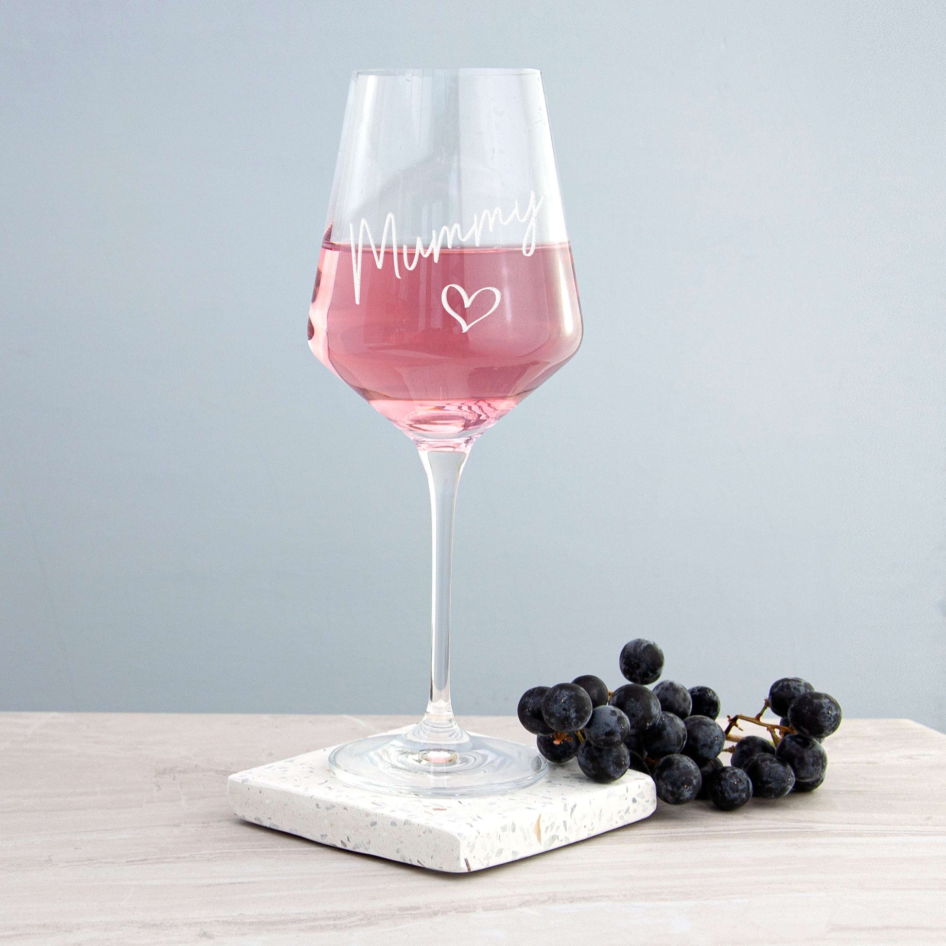 Personalized Love Wine Glass  Wine Glasses Deeply Engraved