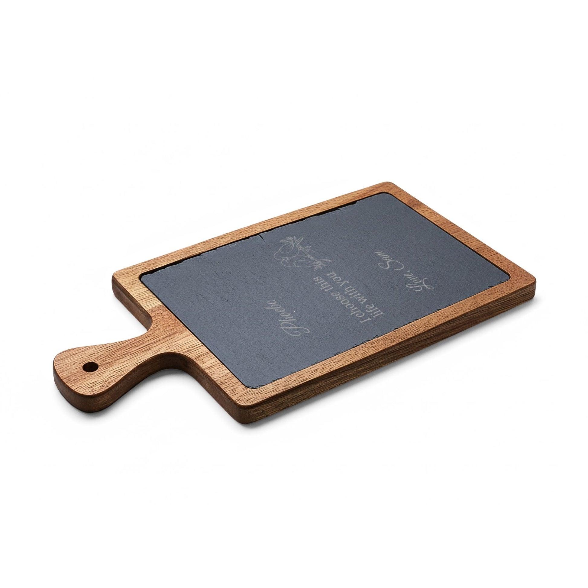 Personalized Lovebirds Charcuterie Board  Charcuterie Board Deeply Engraved