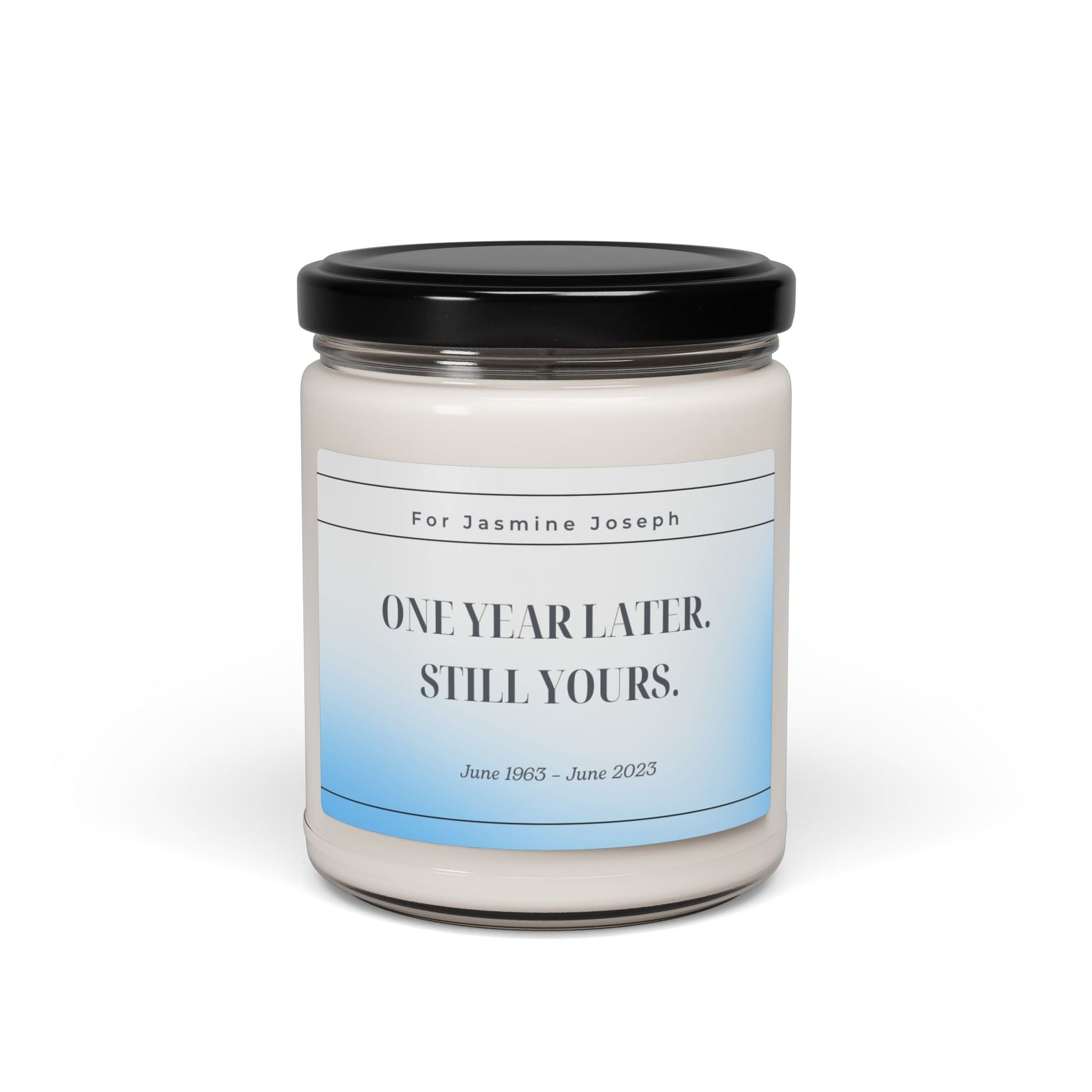 Personalized Memorial Candle: The Milestone Flame – Solace Edition  Scented Candles Deeply Engraved