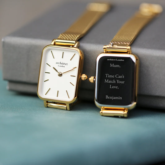 Mother’s Day gift-Personalized engraved watch for mom 