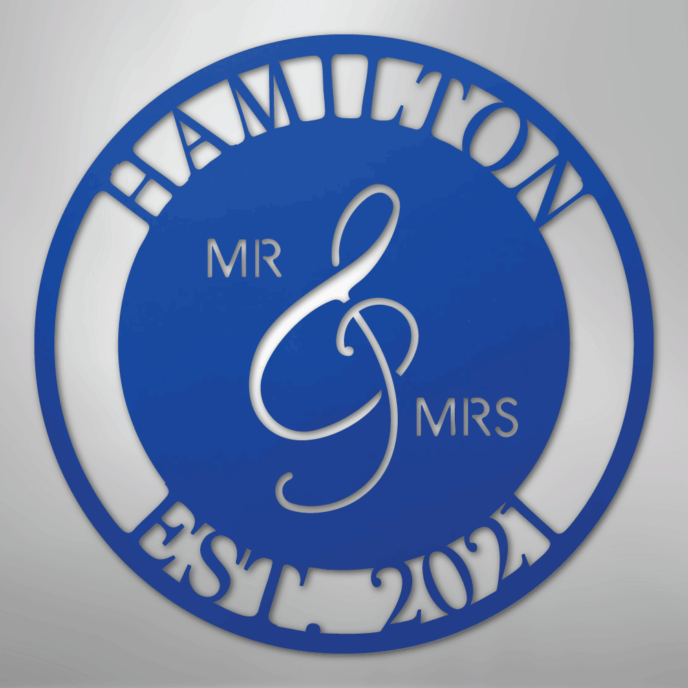 personalized-mr-and-mrs-family-name-metal-sign-wall-art-blue