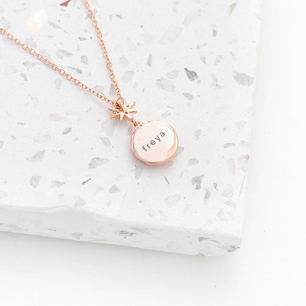 Personalized North Star Necklace  Necklaces Deeply Engraved