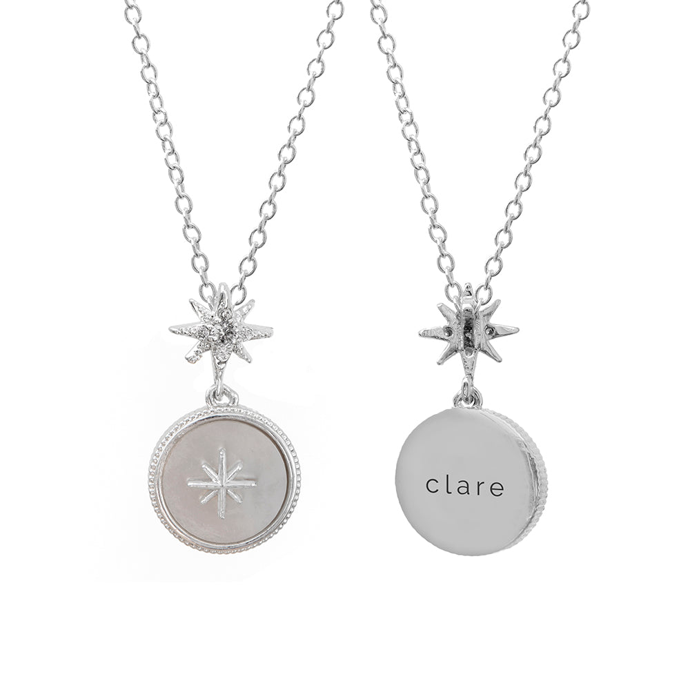 Personalized North Star Necklace  Necklaces Deeply Engraved