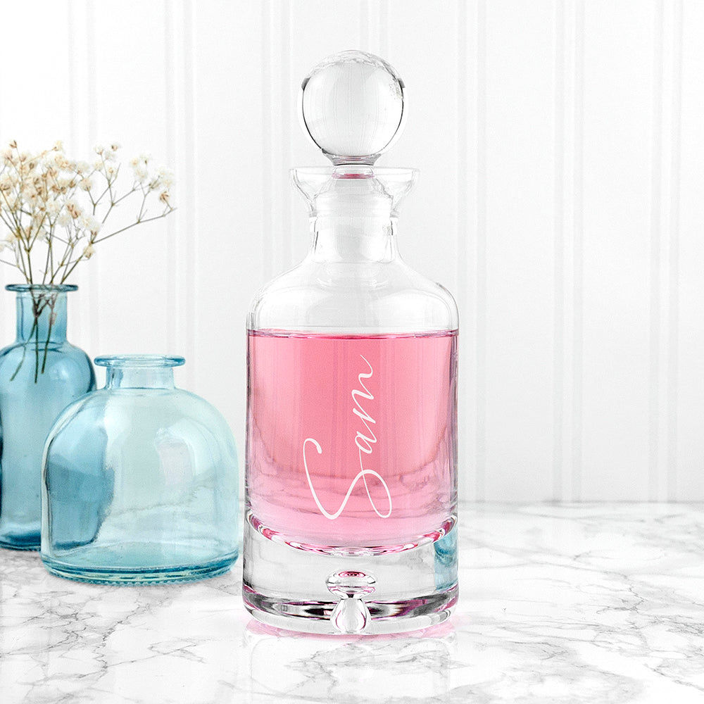 Personalized Petite Decanter  Decanters Deeply Engraved