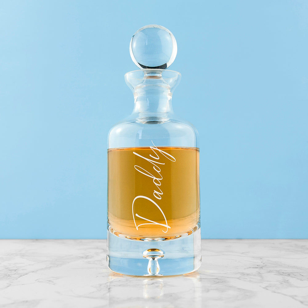 Personalized Petite Decanter  Decanters Deeply Engraved