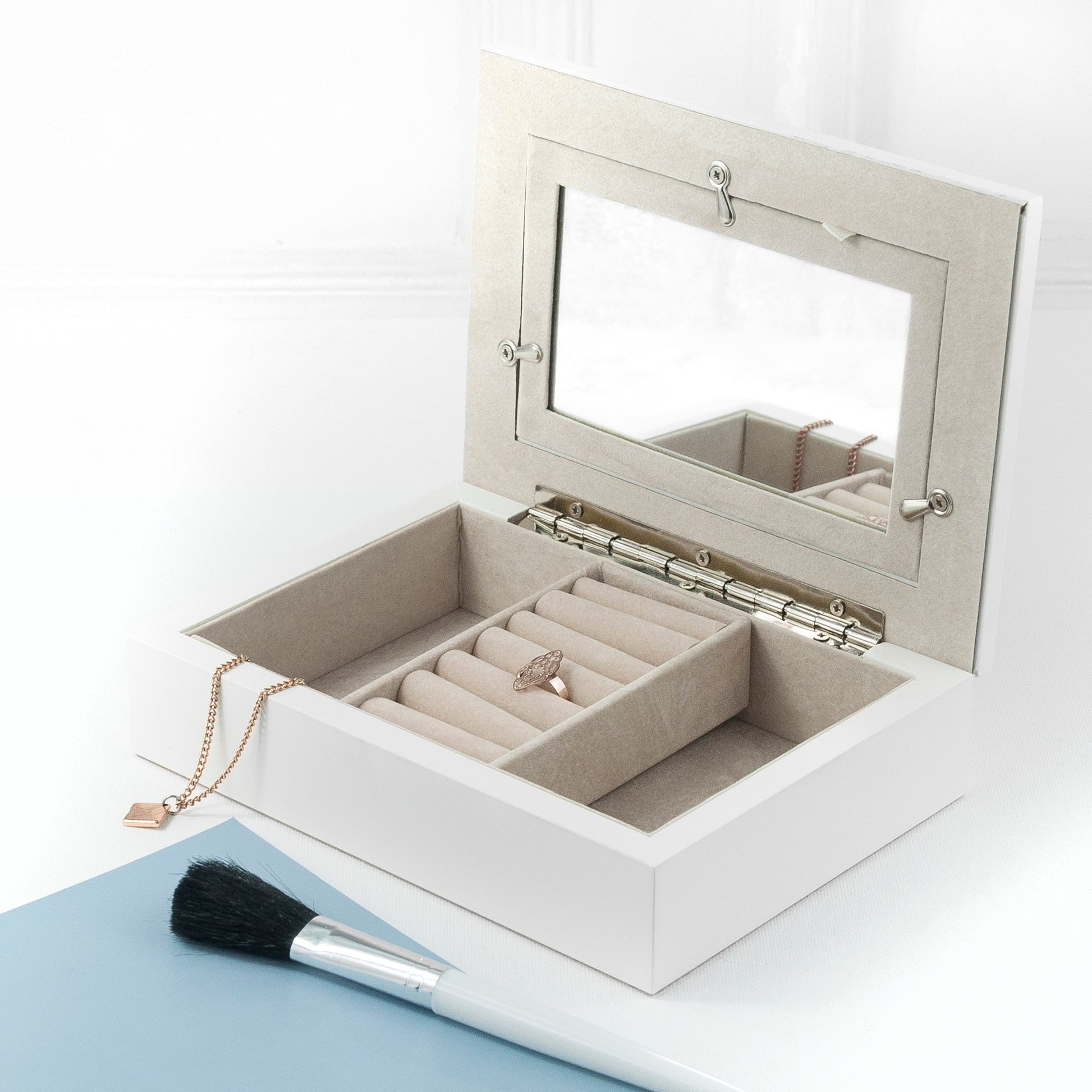 Personalized Photo Frame Jewelry Box  Jewellery Boxes & Storage Deeply Engraved